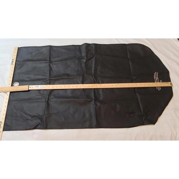 Banana Republic Lightweight  Black BR Packable Garment Dust Bag Zip Storage EUC - Picture 5 of 5